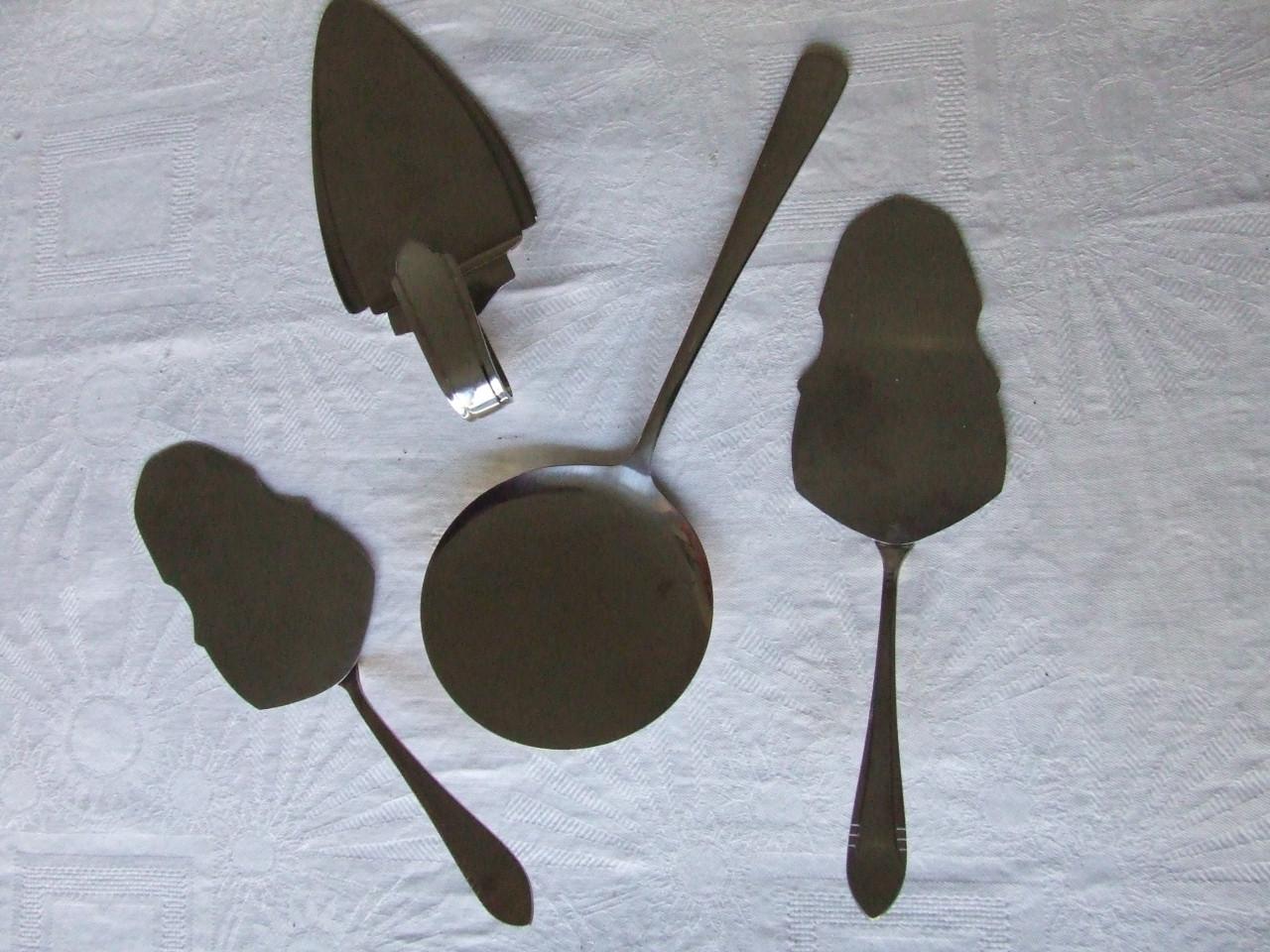 Taartschep  verschillende modellen