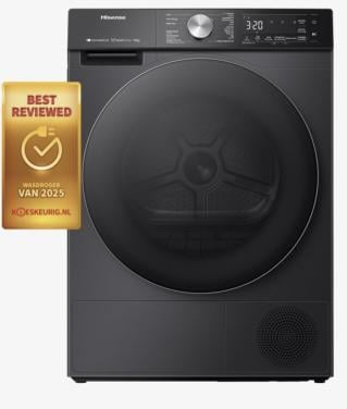 Warmtepompdroger Hisense 8kg A+++