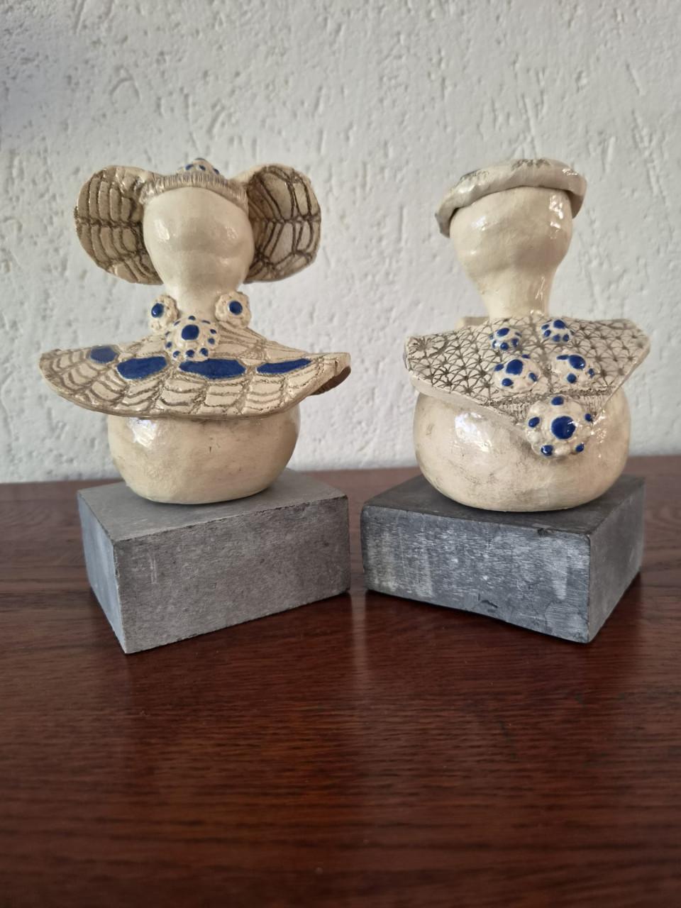 Beeldjes van keramiek