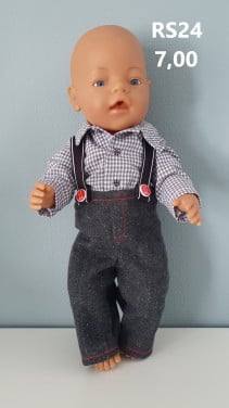 Baby born / babyborn set . Opbrengst KiKa. Poppenkleertjes.