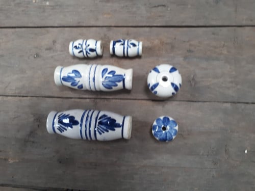 Oude porceleinen handgrepen/knoppen