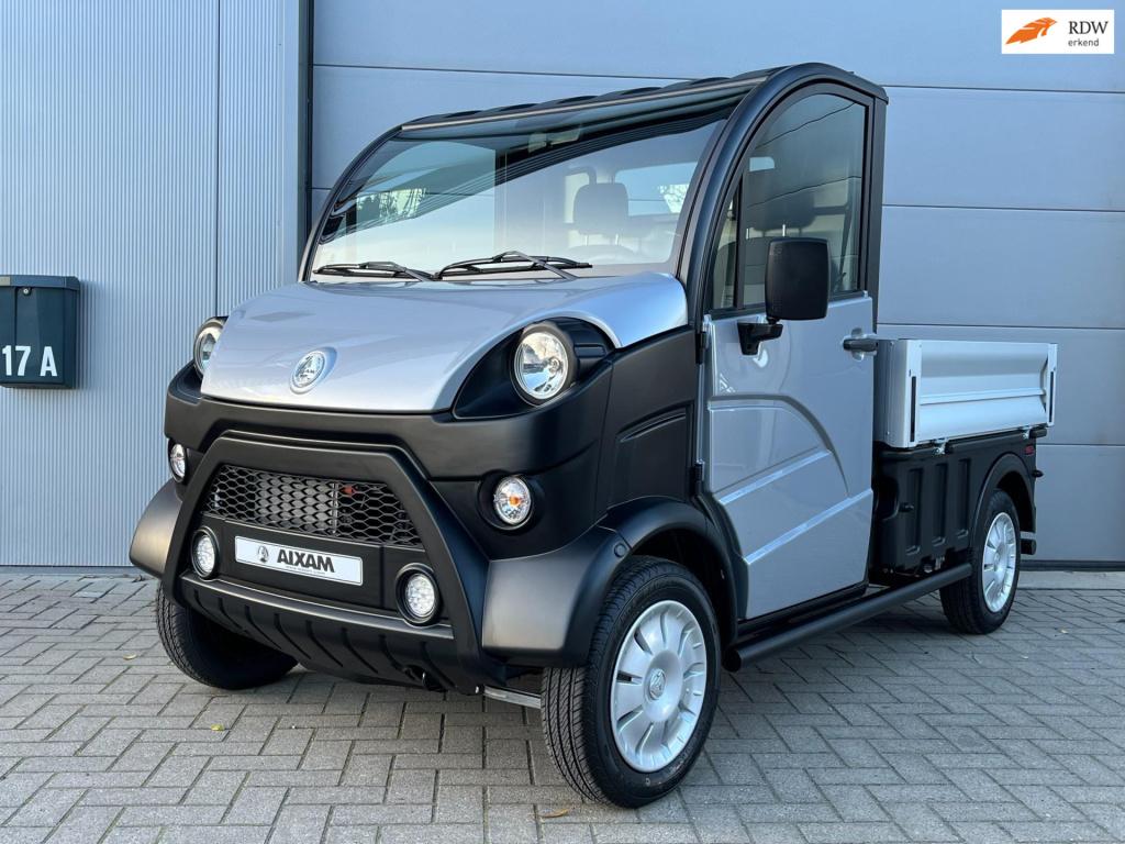 Aixam E-truck brommobiel laadbak luxe uitvoering nieuw