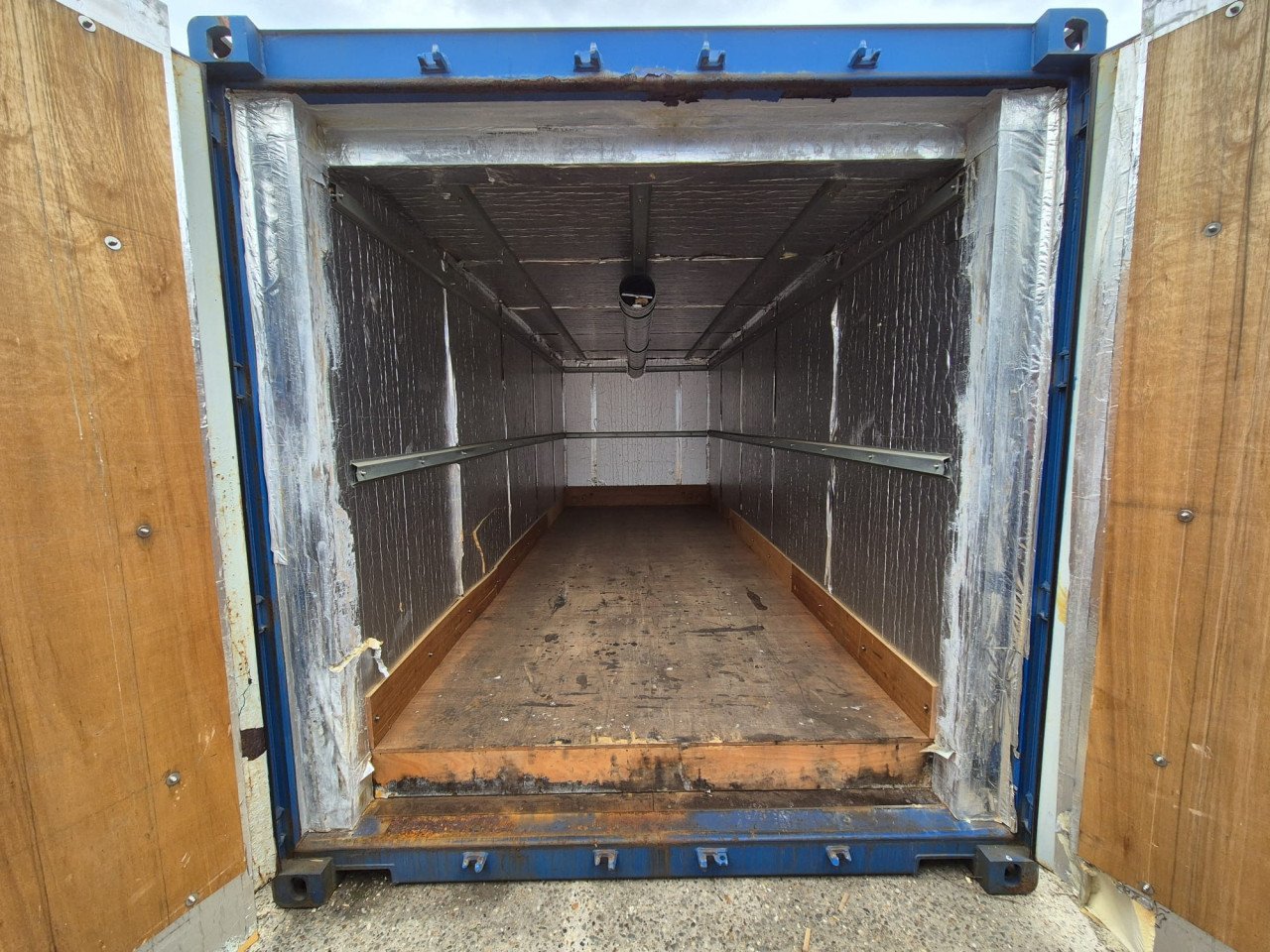 Geïsoleerde 20ft opslagcontainer / bouwcontainer / container