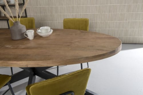 RONDE EETKAMERTAFEL