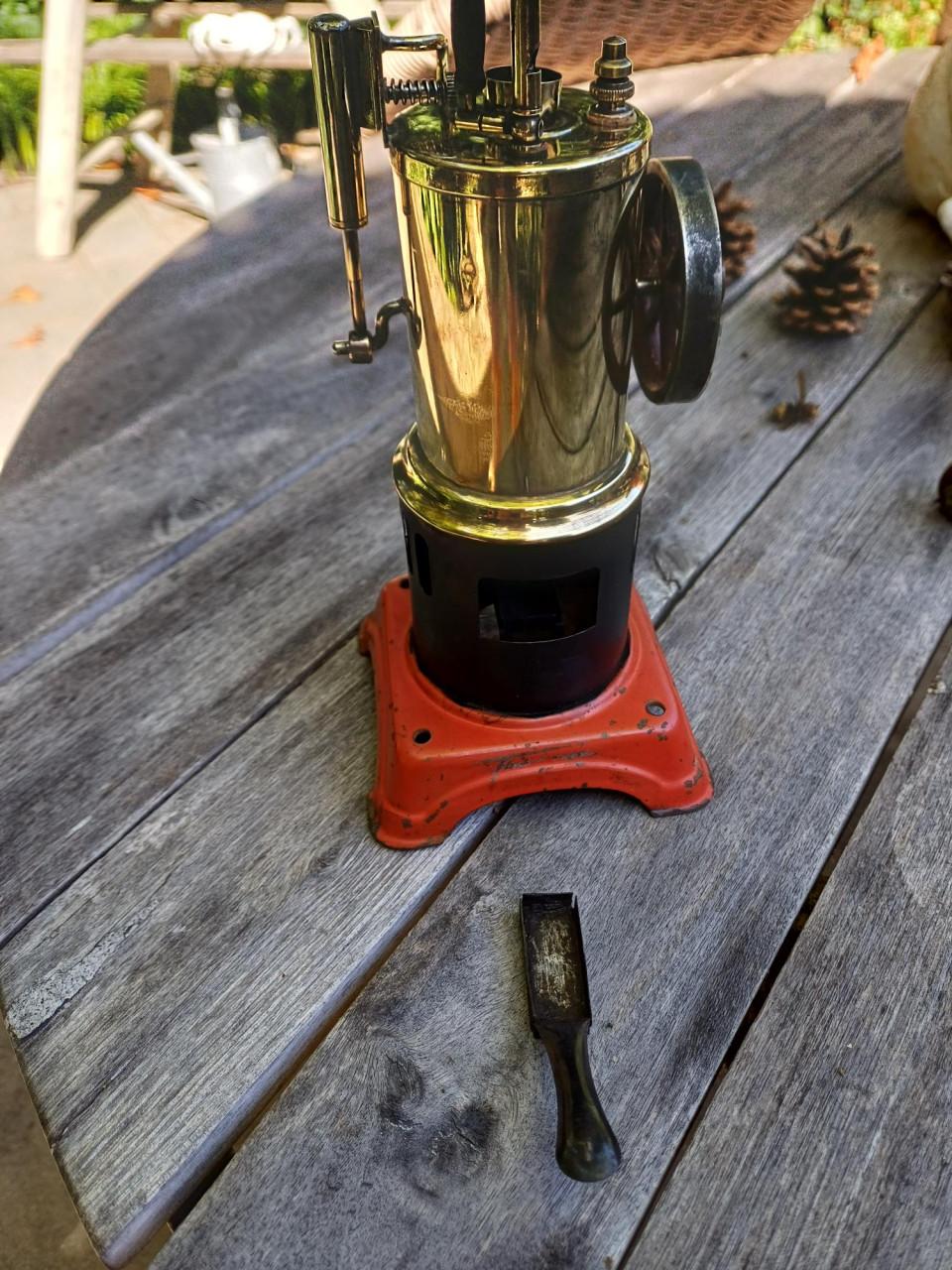 Vintage stoommachine