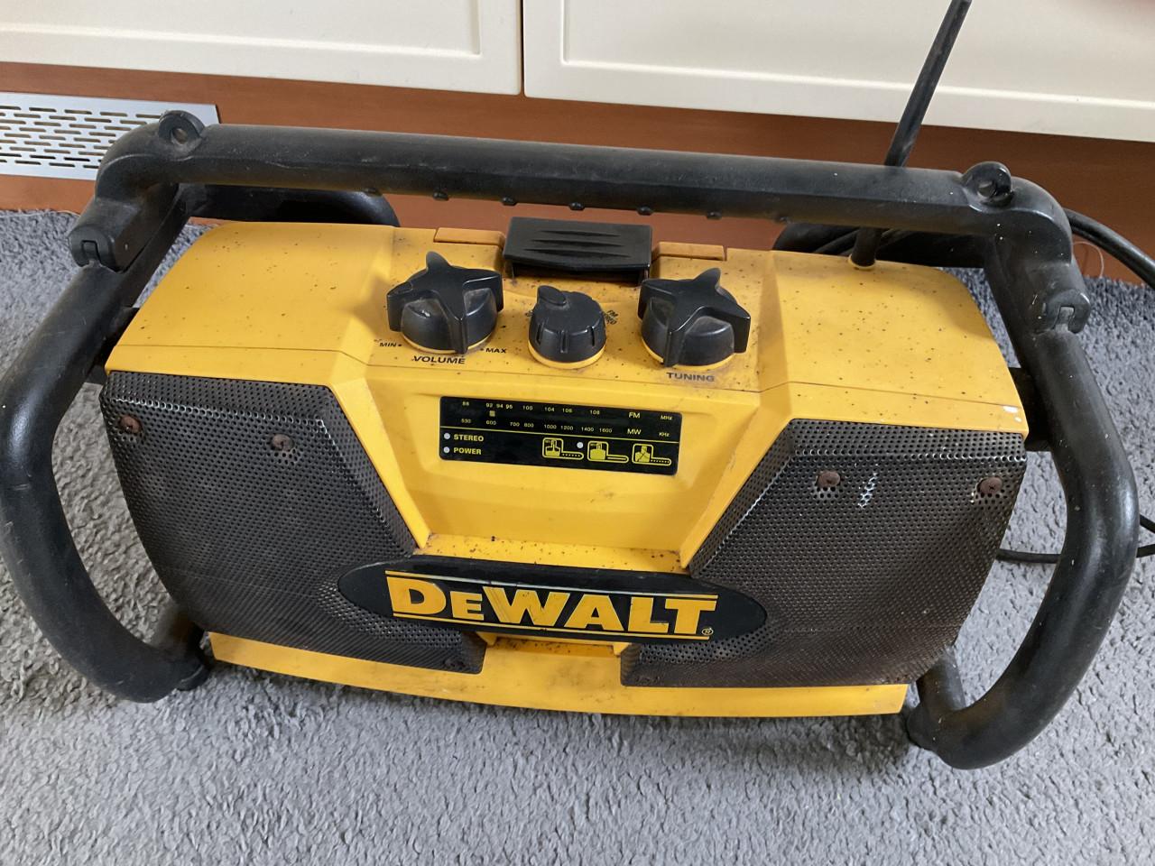 De Walt Bouwradio