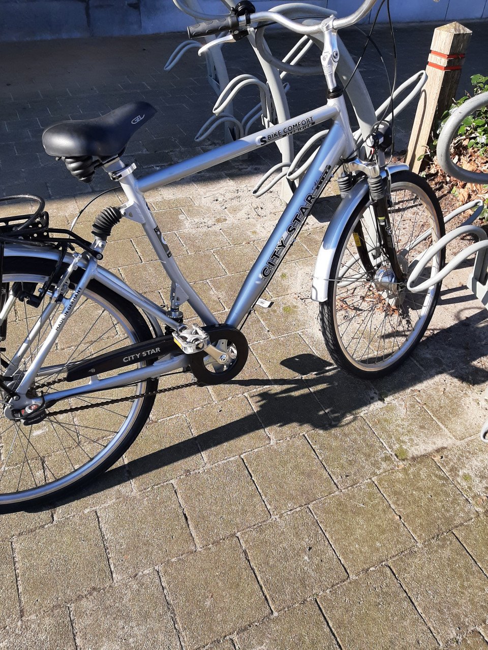 Te koop hoge heren fiets