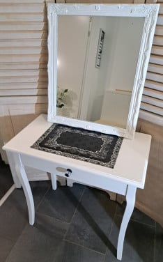 Witte spiegel - barokstijl