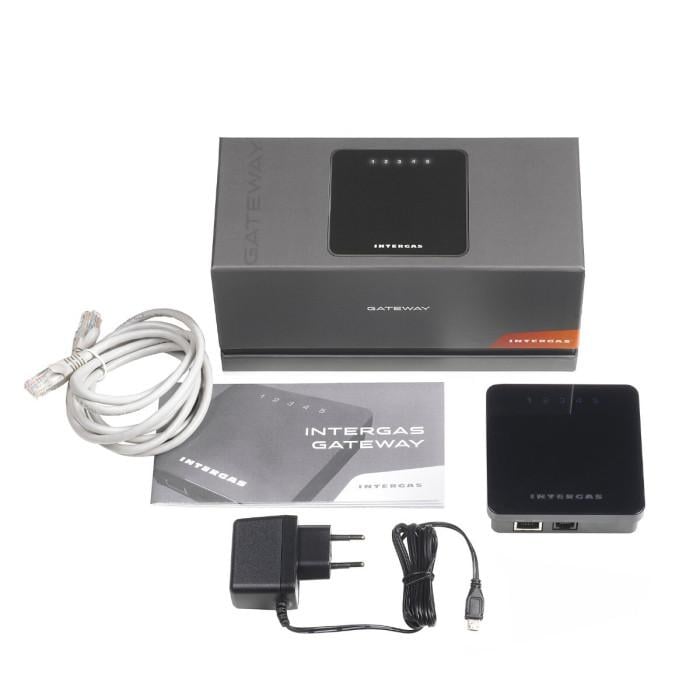 Intergas GATEWAY thermostaat met wifi verbinding.