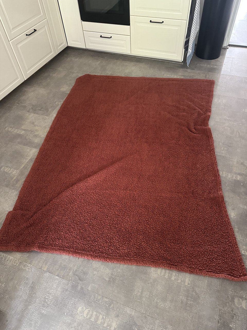 Fluffy dekentje/plaid 200x150 cm