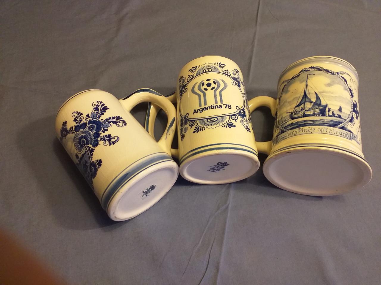 ""Verschillende DELFSBLAUWE onderdelen""