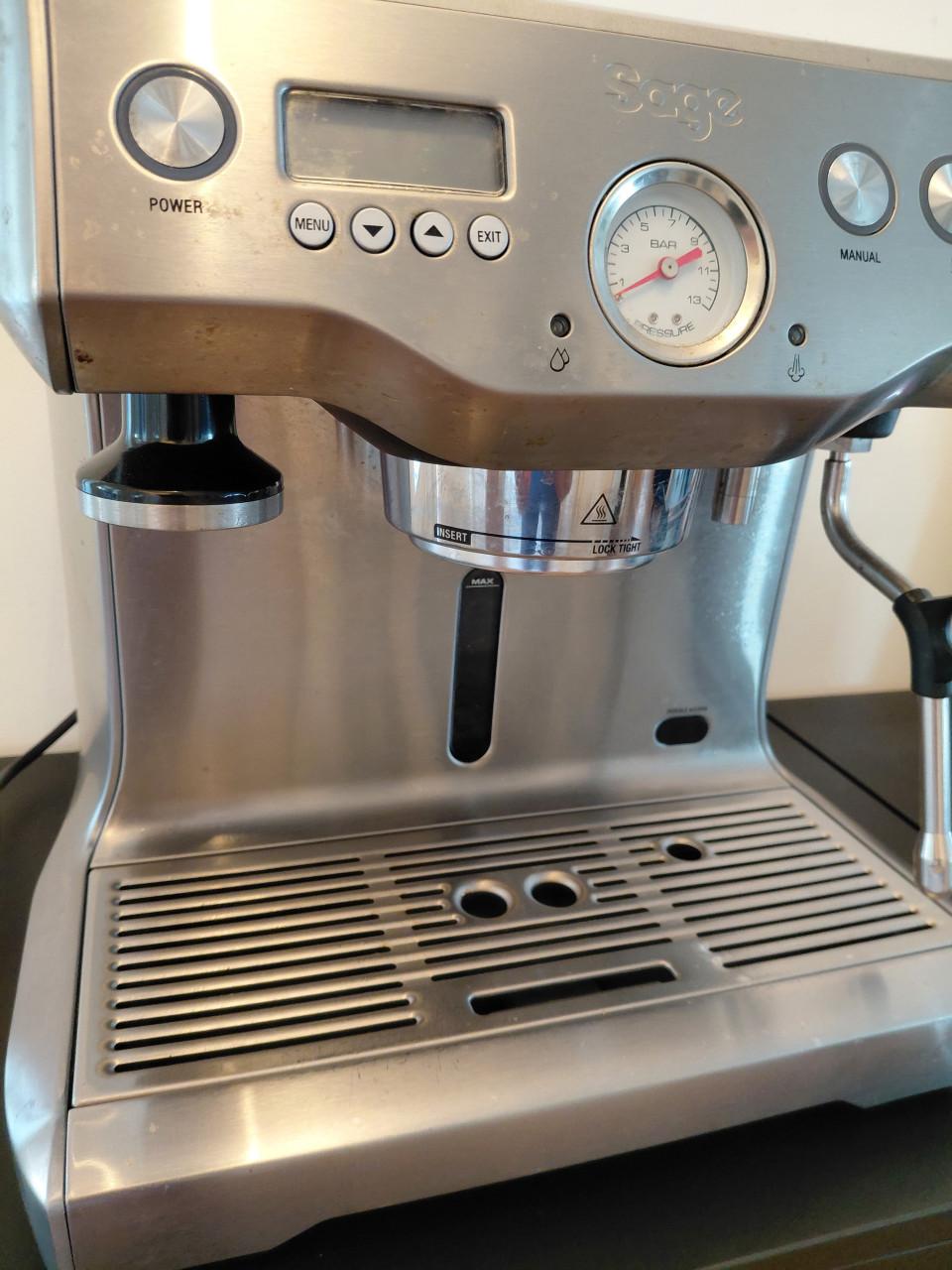 Sage Dual Boiler + Sage Smart Grinder + barista-assecoires