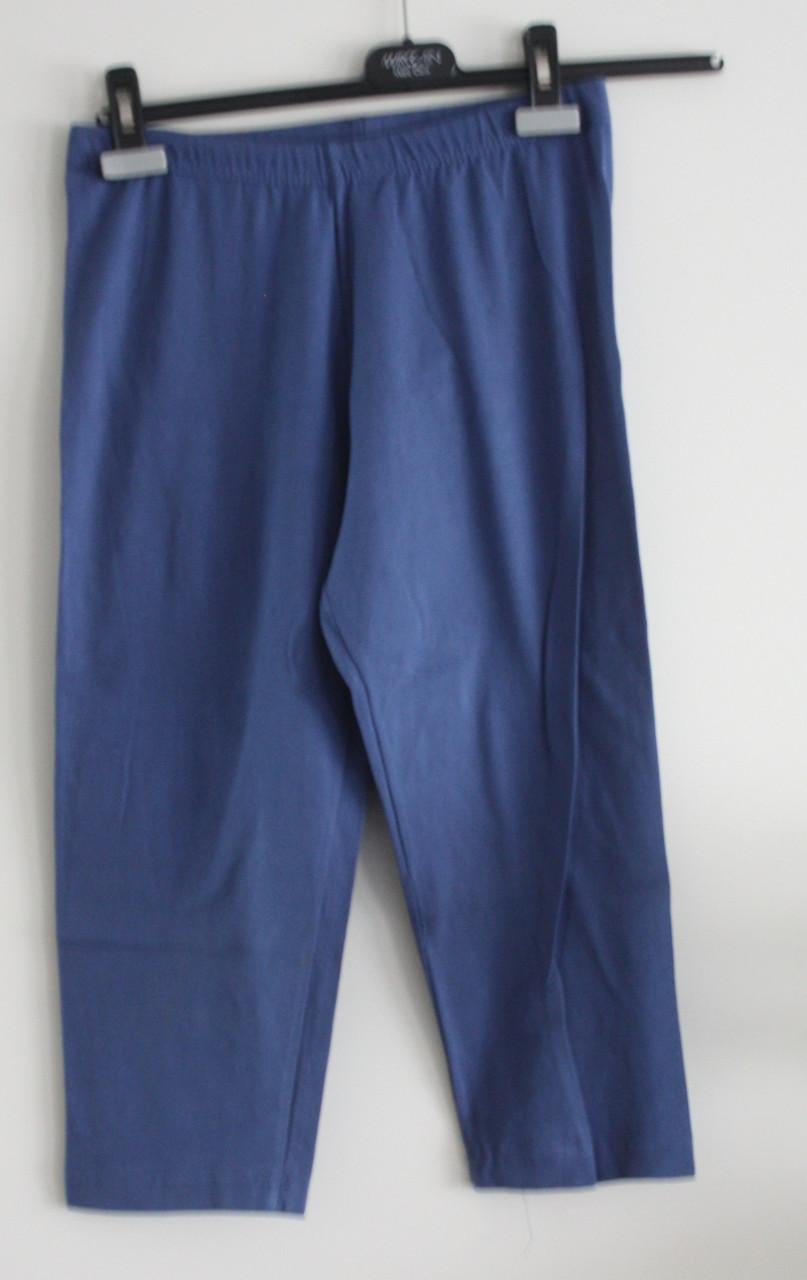 Korte blauwe legging maat 42