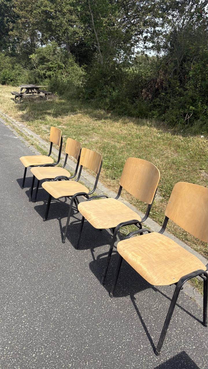 Opstabelbare stoelen
