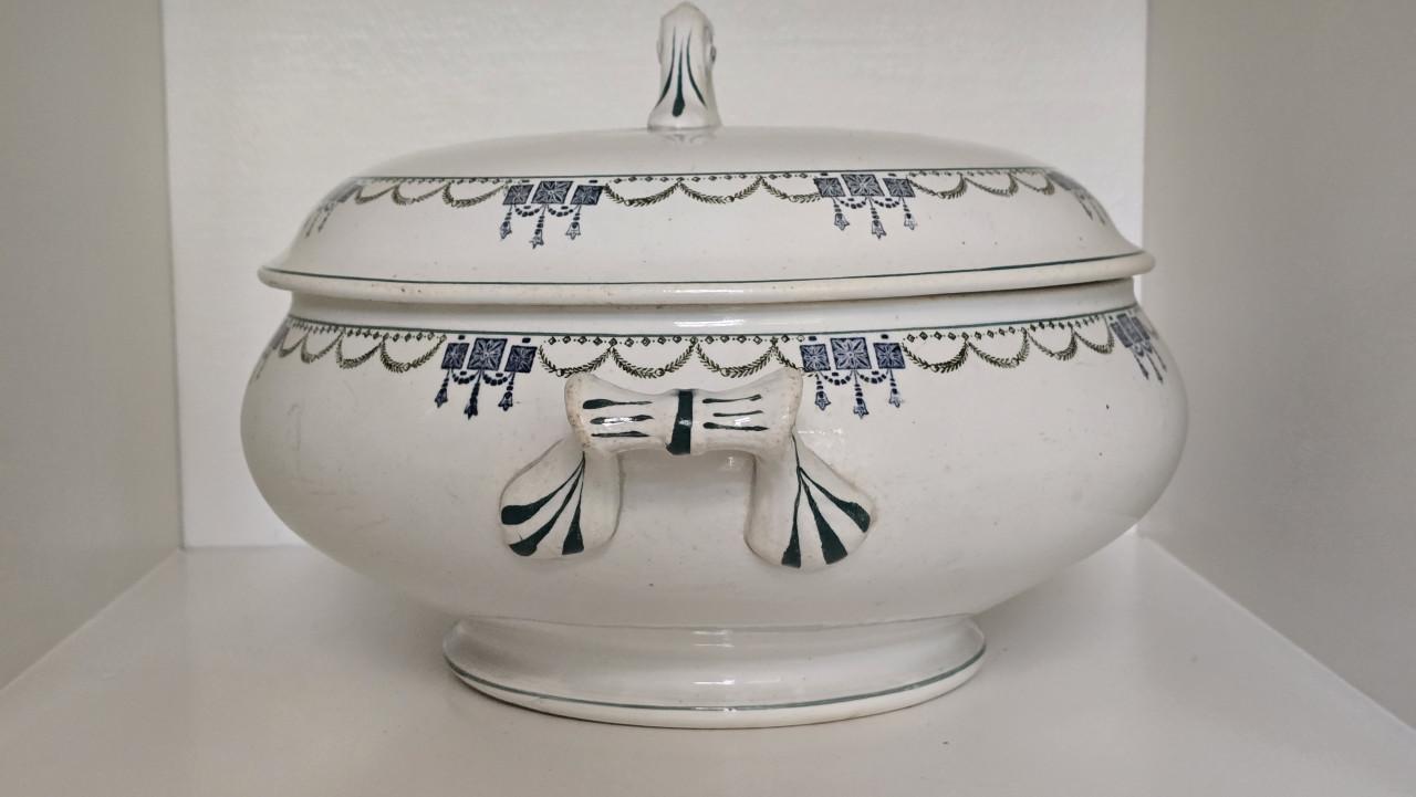 Brocante soepterrine Frankrijk 🤎