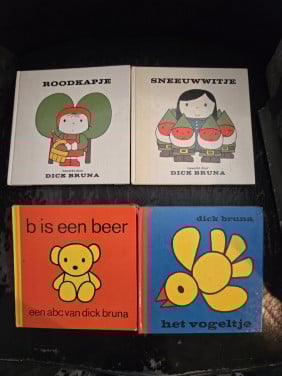 4 boekjes van Dick Bruna