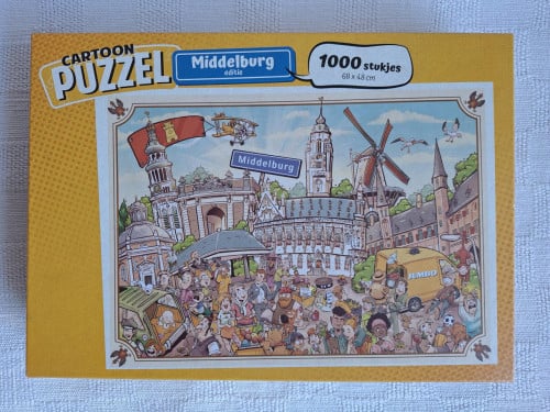 Puzzel Middelburg 1000 stukjes ZGAN