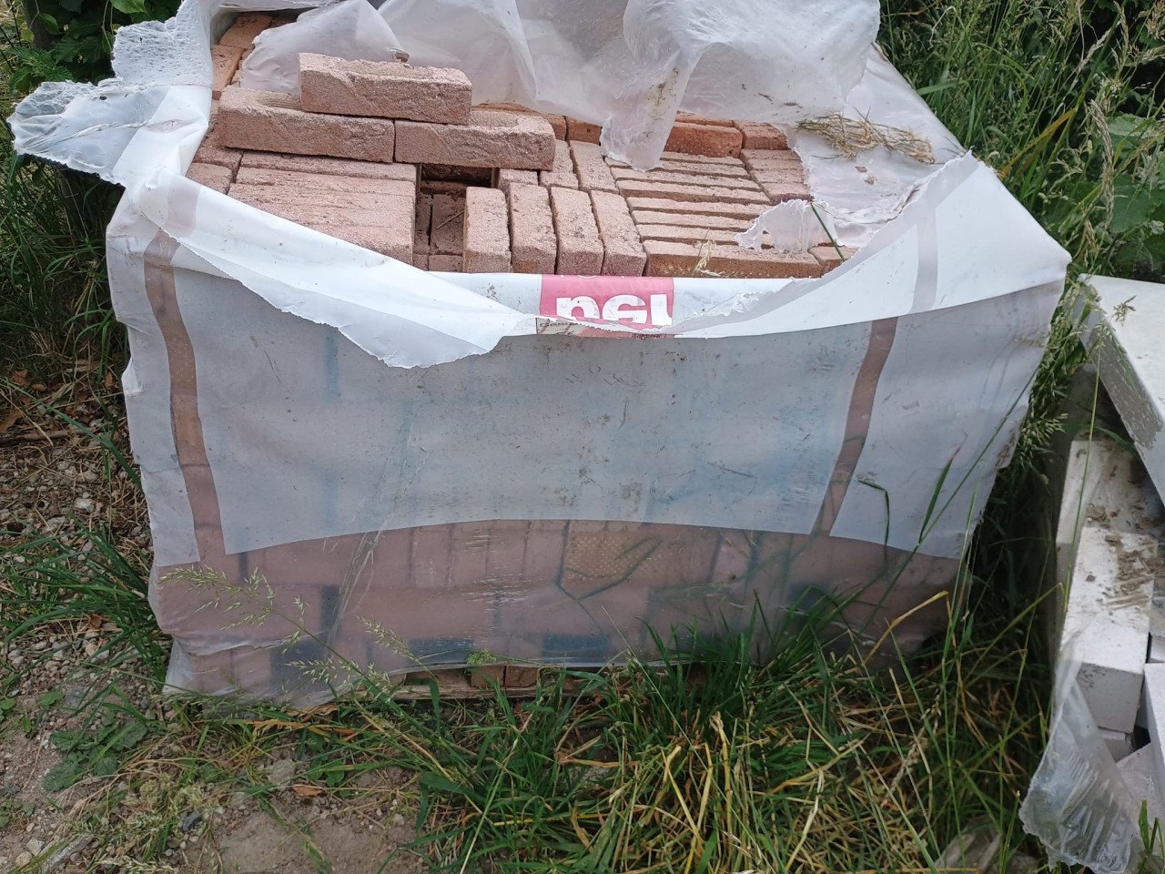 Metselstenen brons rood genuanceerd hv wf  500 stuks