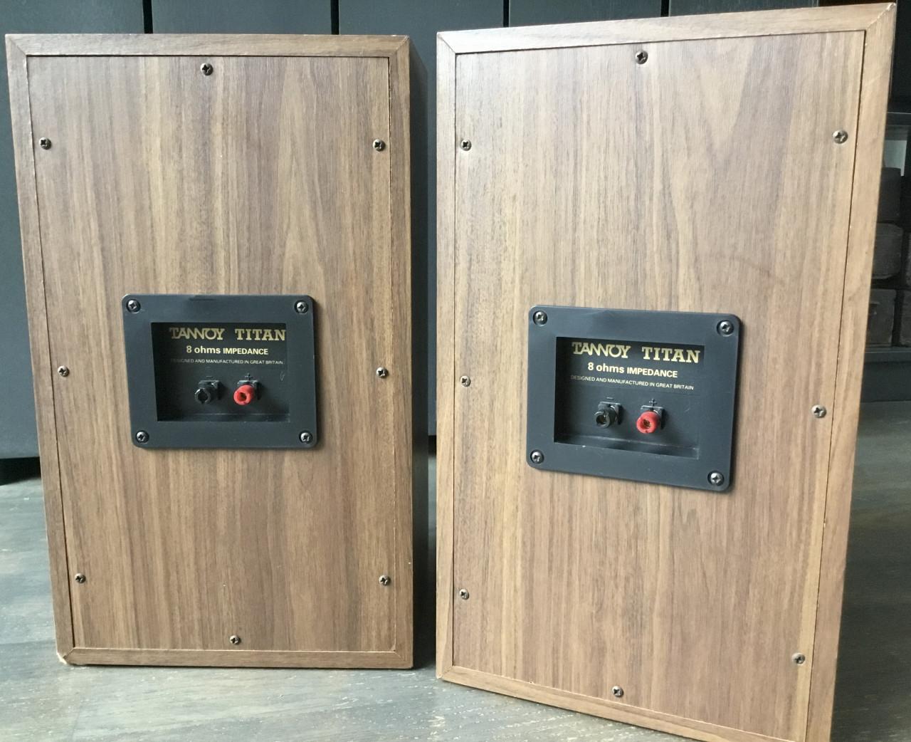 TANNOY luidspreker set / bookshelf-speakers ! TITAN 8 ohms