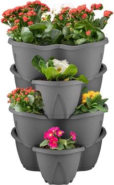 Gezocht: bloempot toren