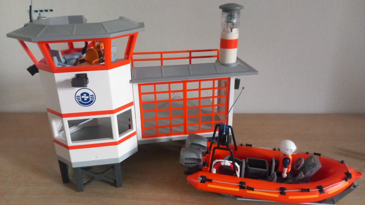 Playmobil kustwachtcentrale met vuurtorensetnr 5539