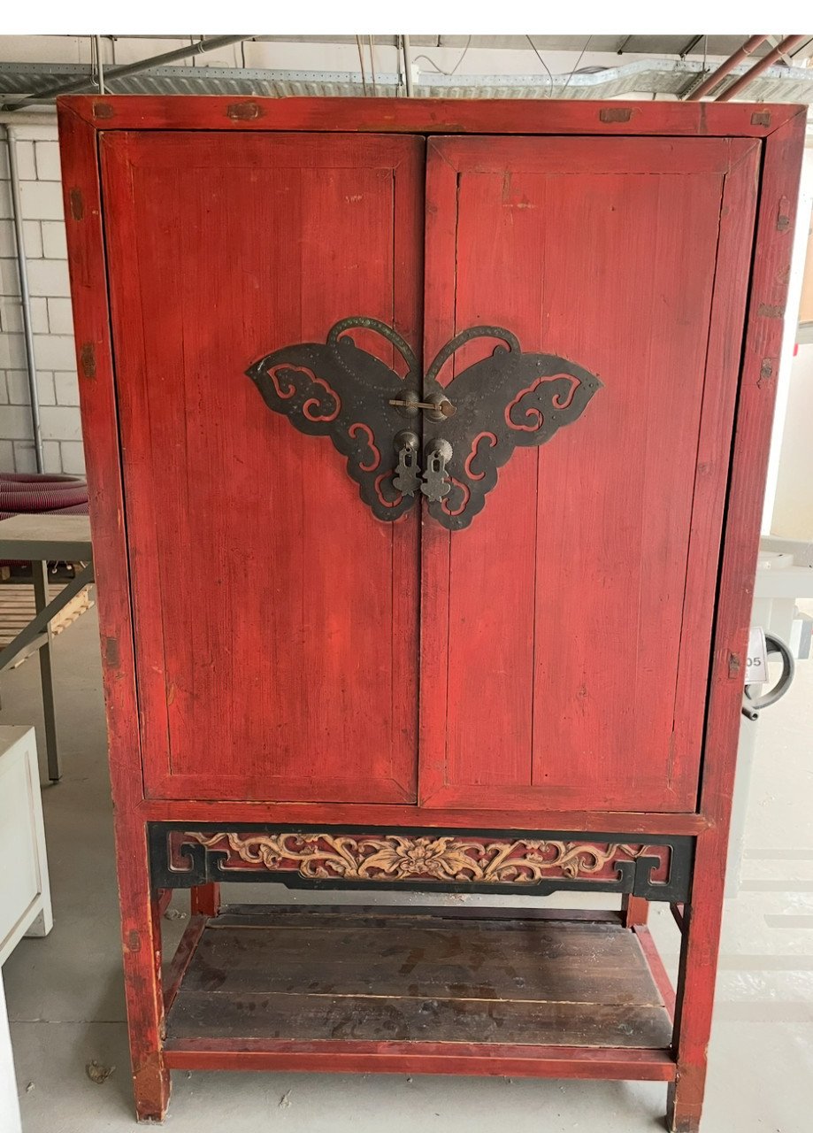 Antiek Chinees vlinderkast