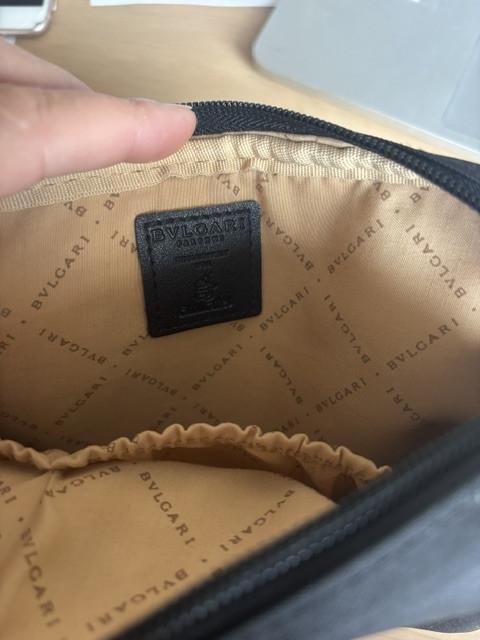 Toilettas Emirates Bvlgari First Class kit nieuw (heren, zwart)