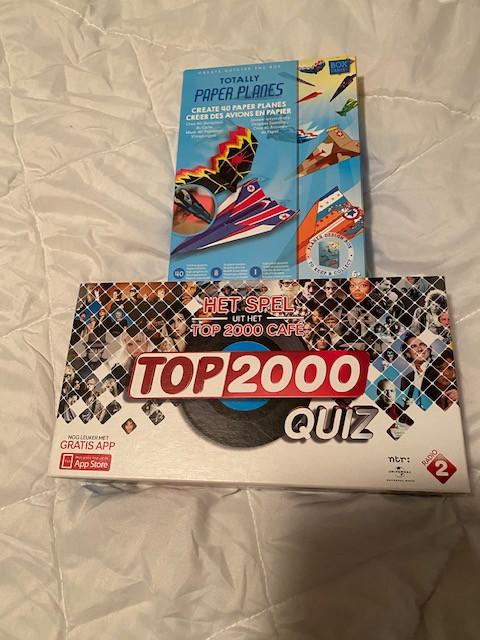 Top 2000 spel en vouw vliegtuigjes maken