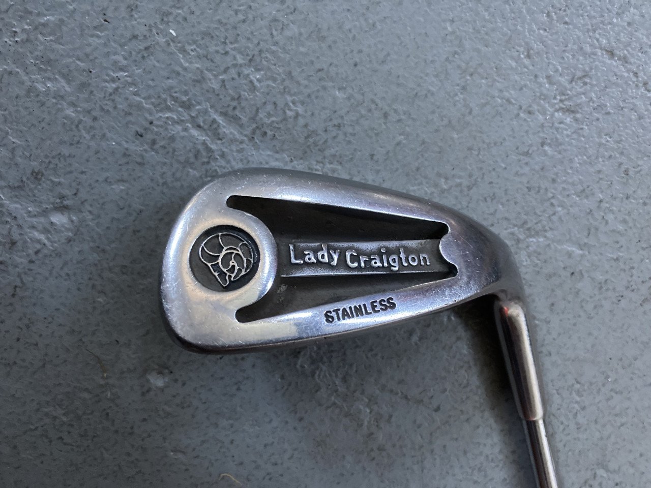 Vintage Ram Lady Craighton pitching wedge
