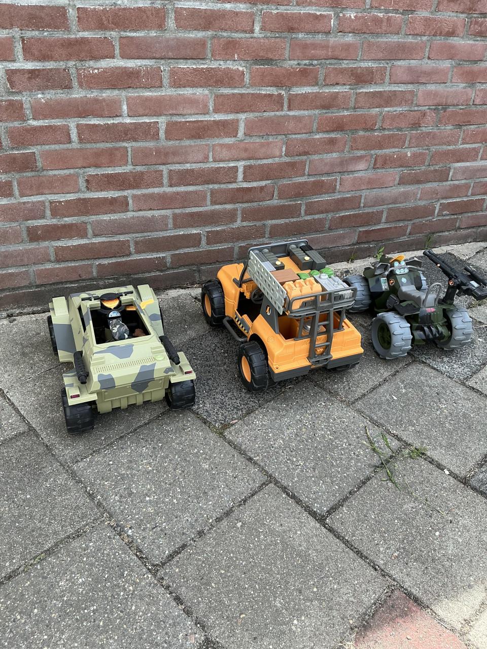 Actionman voertuigen