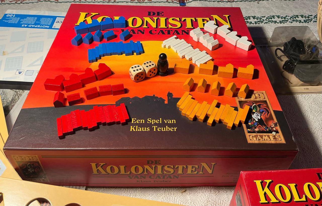 De Kolonisten van Catan nieuwe houten versie