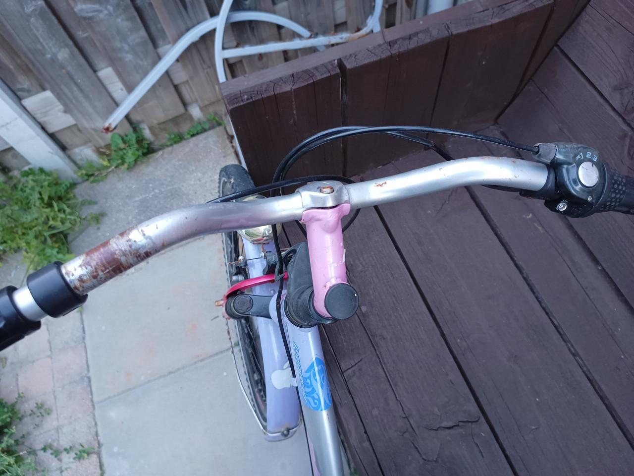 Kinderfiets meisje