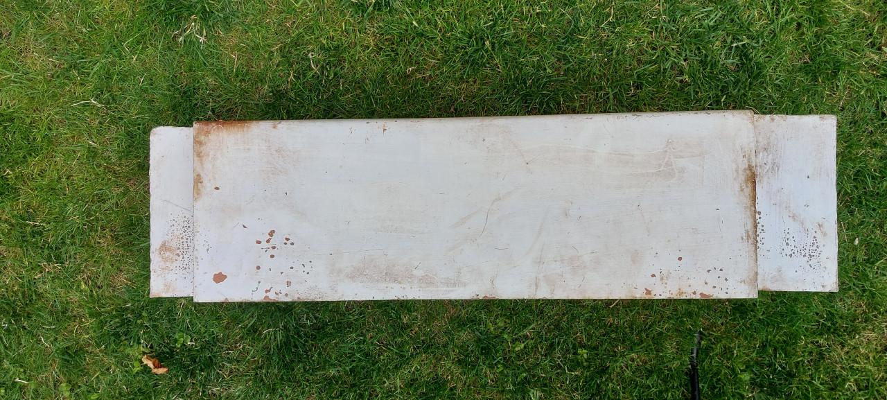 Waterdichte Aluminium Buitenbak voor kunststof Bloembak L=90 x B=24x H=23