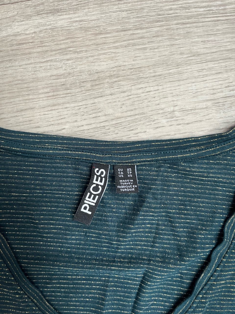 Shirt van Pieces maat XS nieuw