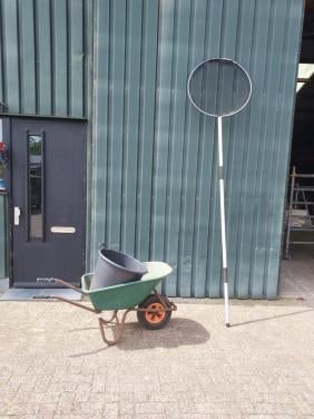 Schepnet voor kooikarpers
