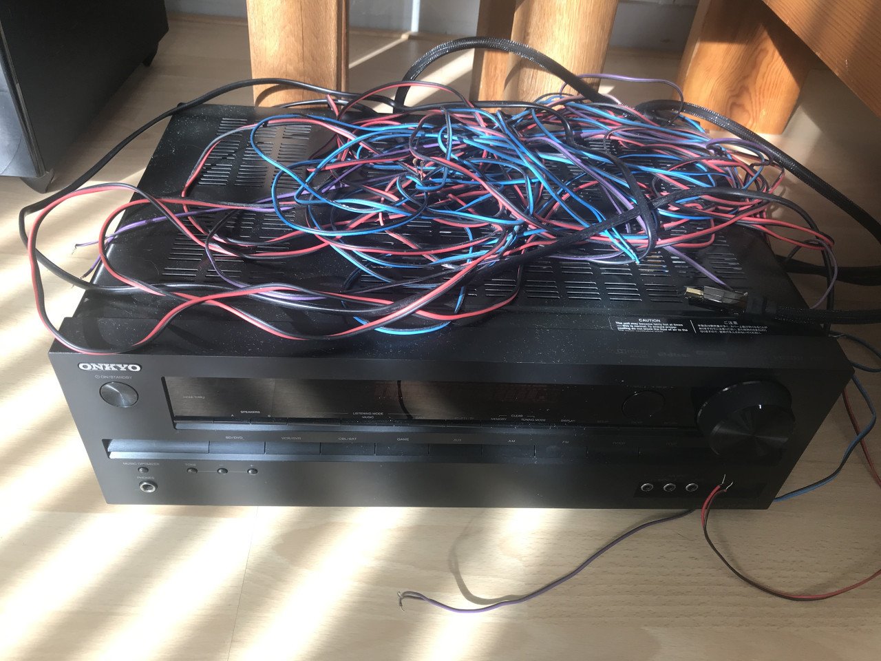 Stereo met boxen