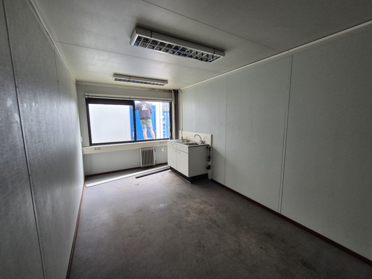 6x3m kantoorunit / woonunit / schaftkeet / bouwkeet