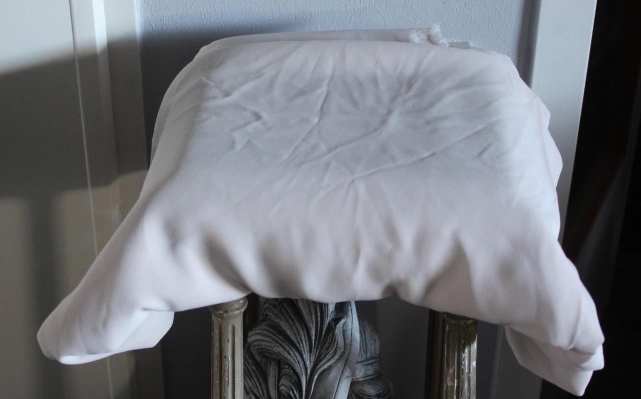 Grote lap voetingstof gladde stof