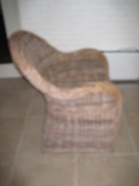 4  Rotan stoelen