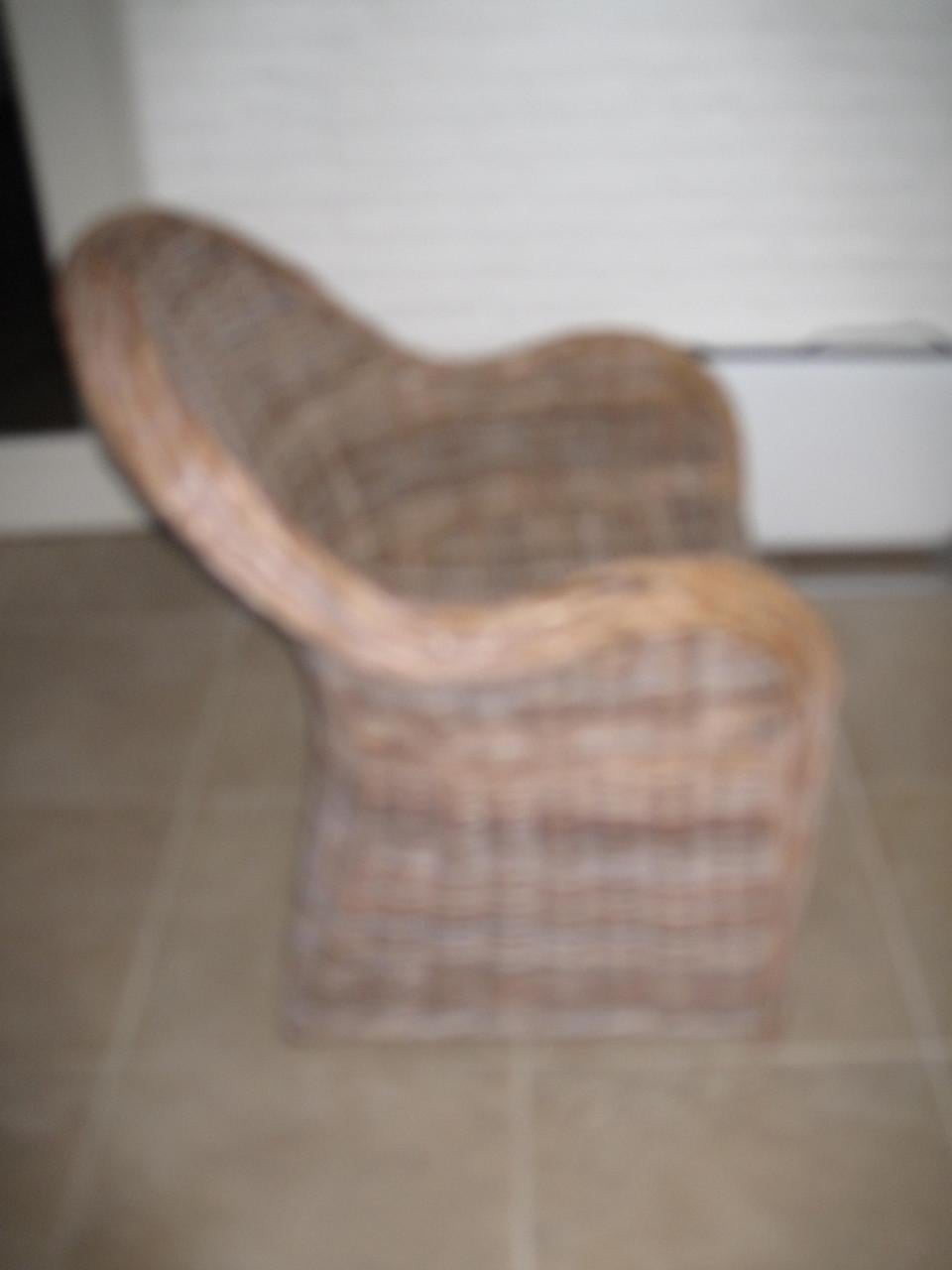 4  Rotan stoelen