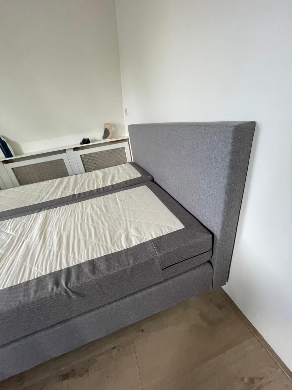 Boxspring grijs
