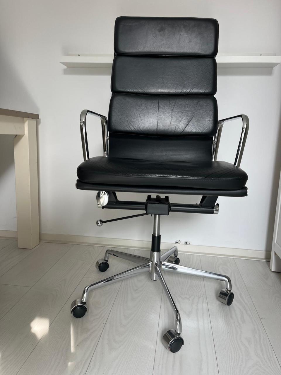 Luxe leren bureaustoel