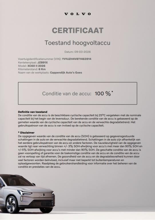 Volvo XC60 t6 398pk recharge ultra dark| pano| hud| 360camera|