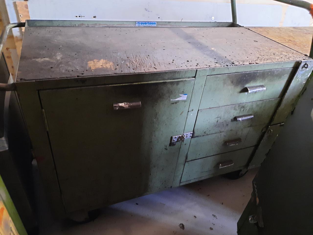 Gereedschapwagen mobiele werkbank Overtoom per stuk of partij