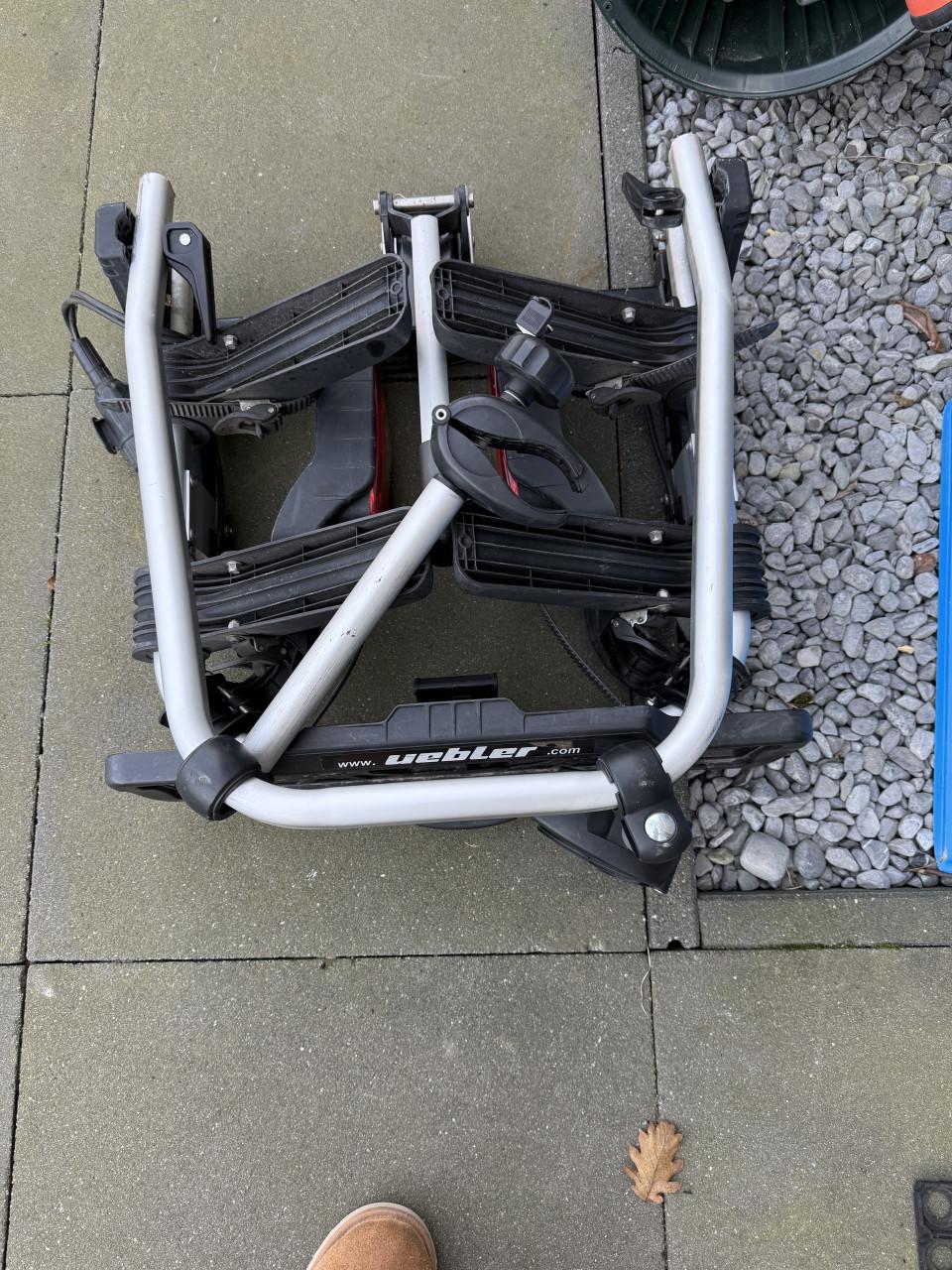 Uebler x21 opvouwbare / kantelbare fietsendrager