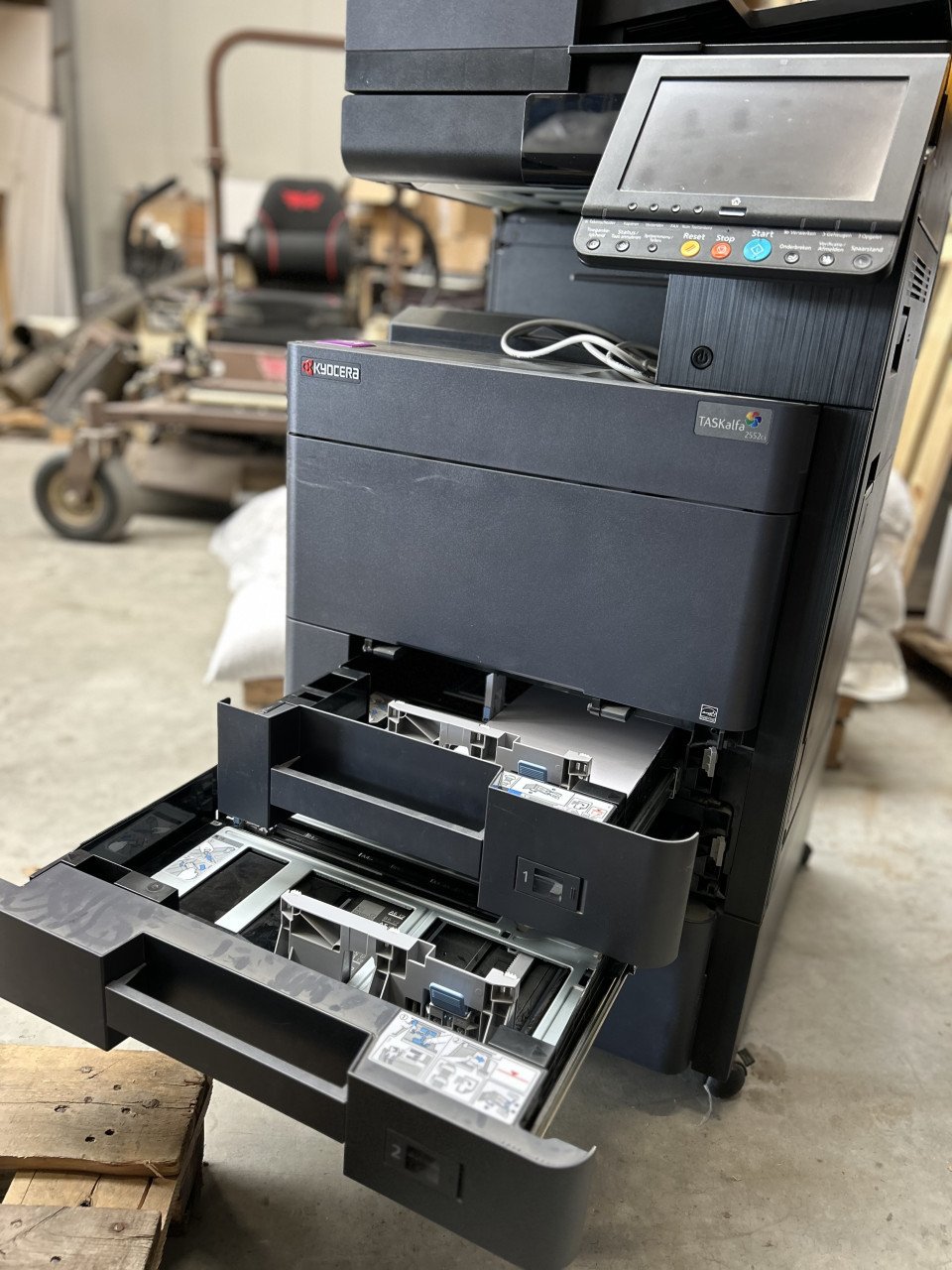 Goed onderhouden Printer Kyocera Taskalfa 2552ci