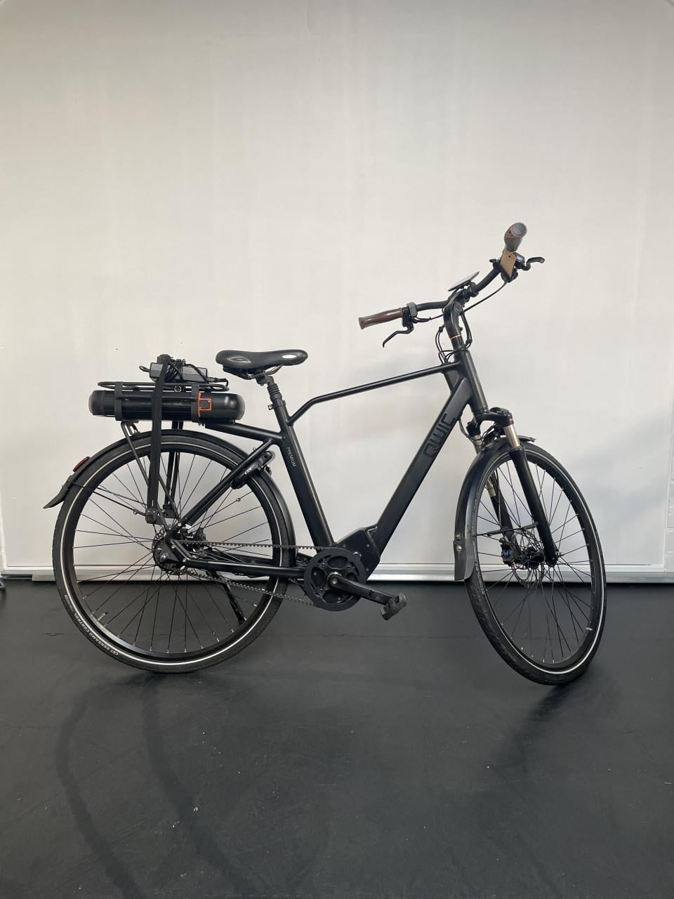 Qwic Premium Elektrische fiets heren zeer nette staat !!