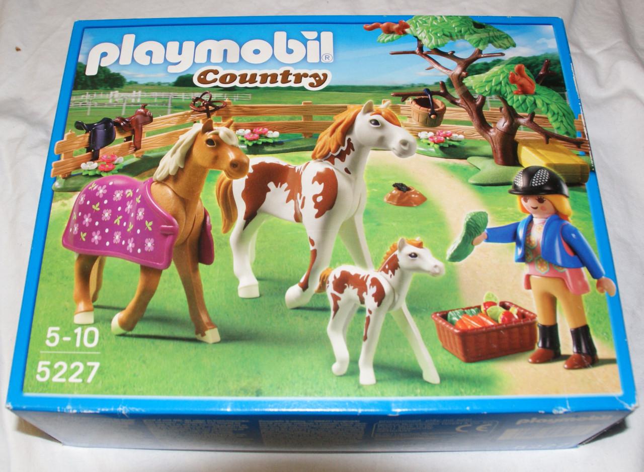 Nieuw in doos! Playmobil 5227 Paddock met Paarden