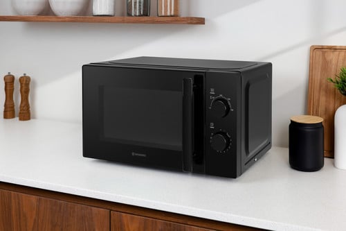Nieuwe Magnetron zwart met handleiding nieuwprijs €79,-