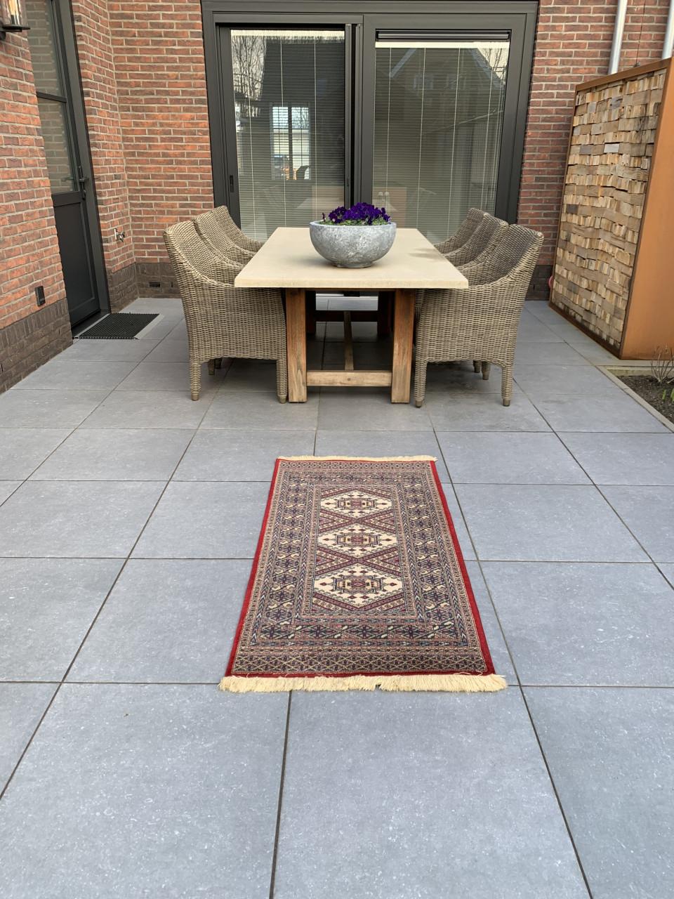 💐Prachtig Sfeervol Handgeknoopt Vintage Vloerkleedje Louis de Poortere💐